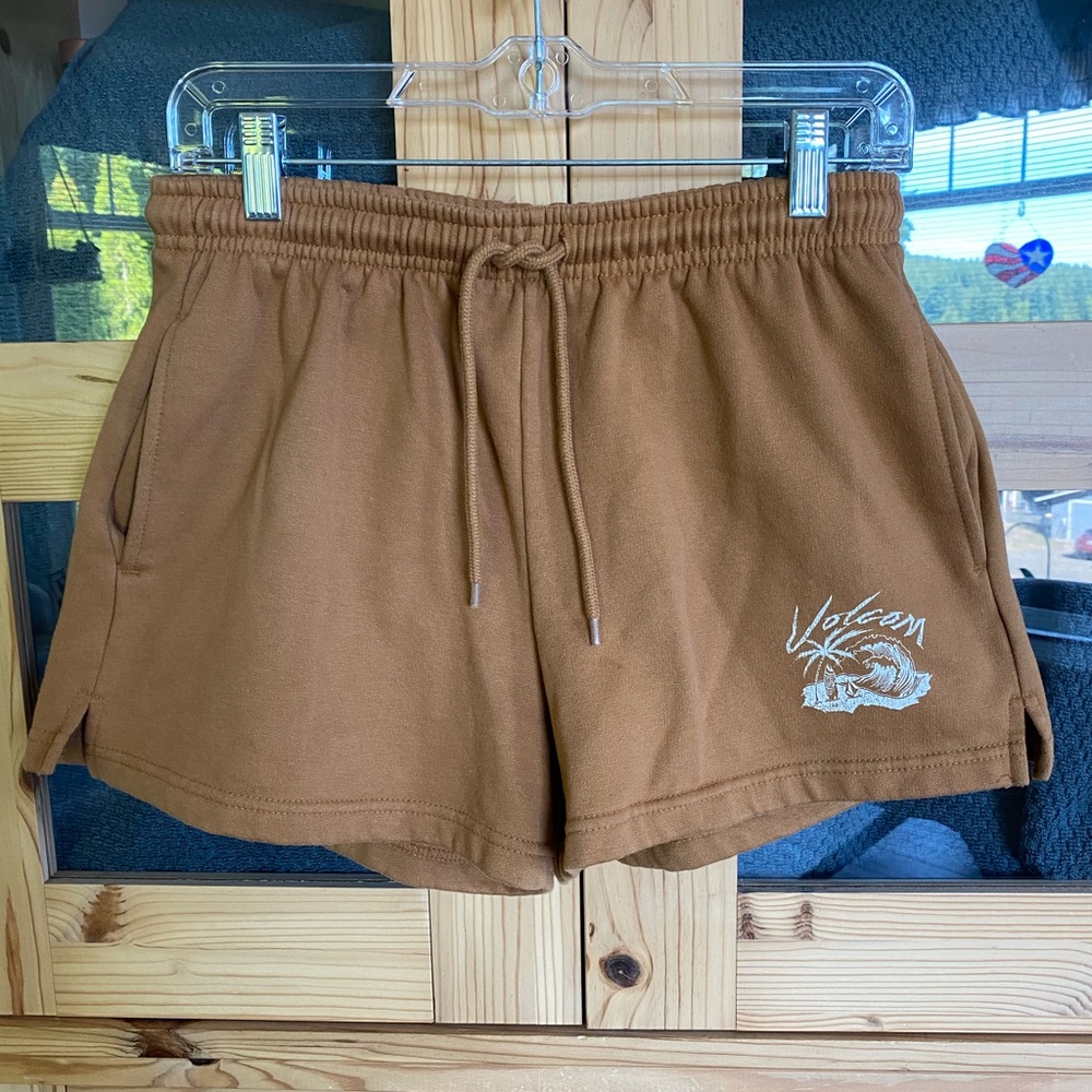 Volcom Women's Brown Athletic Shorts